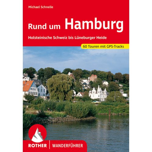 Hamburg környéke, német nyelvű túrakalauz - Rother