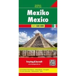Mexikó autótérkép - Freytag-Berndt