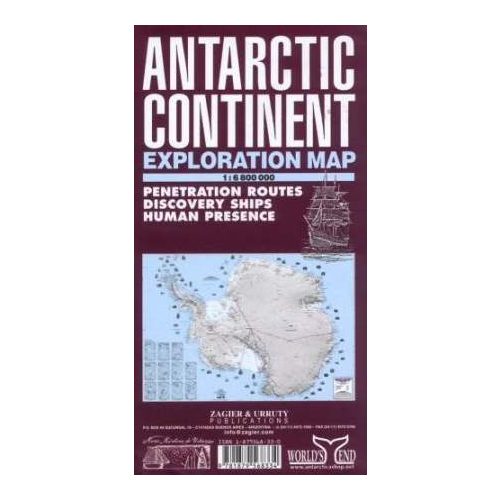 Antarktisz térkép - Zagier y Urruty 