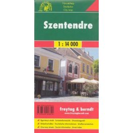 Szentendre várostérkép - Freytag-Berndt