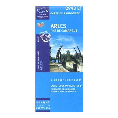 Arles / Parc Naturel Régional de Camargue - IGN 2943ET