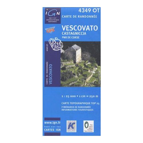 Vescovato / Castagniccia - IGN 4349OT