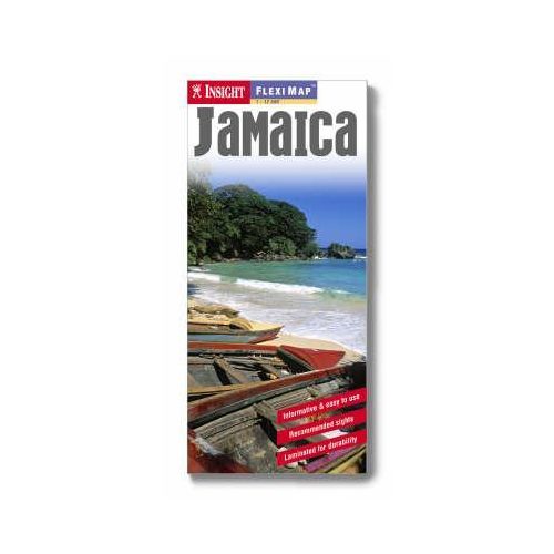 Jamaica laminált térkép - Insight