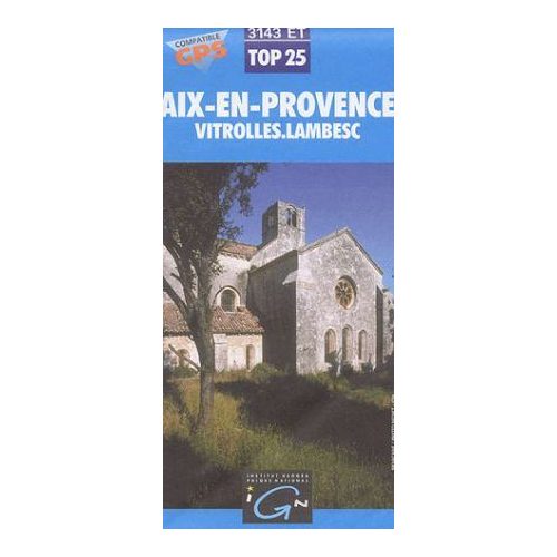 Aix en Provence / Vitrolles / Lambesc - IGN 3143ET