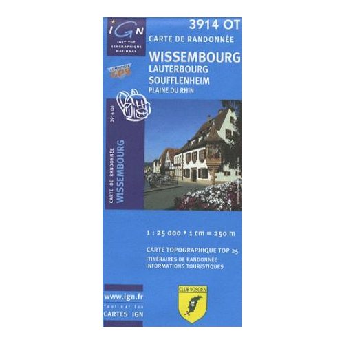 Wissembourg - IGN 3914OT