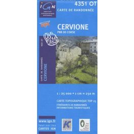 Cervione - IGN 4351OT