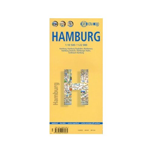 Hamburg térkép - Borch