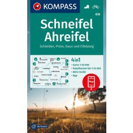Schneifel, Ahreifel turistatérkép (WK 836) - Kompass