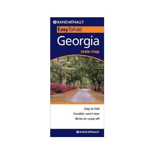 Georgia (EasyToFold) térkép - Rand McNally