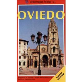 Oviedo és környéke térkép - Telstar