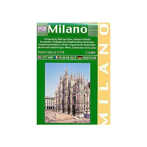 Milanó és környéke térkép - LAC