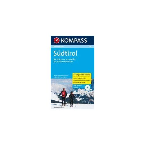 Südtirol, Skitourenführer + CD - Kompass K 590