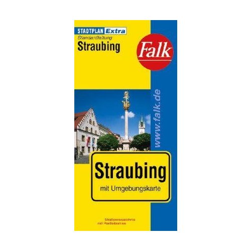 Straubing Extra várostérkép - Falk