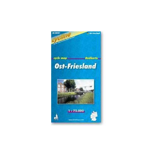 Ost-Friesland kerékpártérkép - (RK-NDS 1)