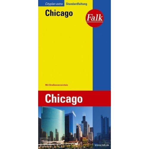 Chicago, city map - Falk