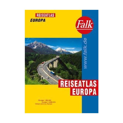 Európa Falk autóatlasz