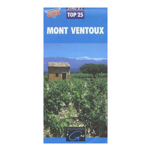Mont Ventoux - IGN 3140ET