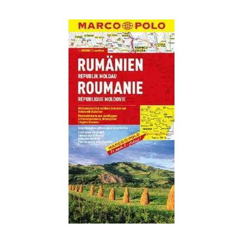 Romania & Moldova, road map - Marco Polo