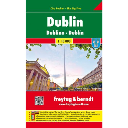 Dublin zsebtérkép - Freytag-Berndt