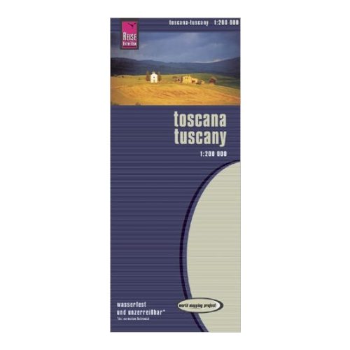 Toscana térkép - Reise Know-How
