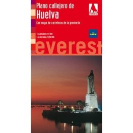Huelva és környéke térkép - Everest