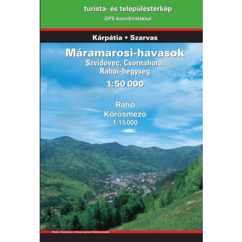Maramoros Mountains, hiking map - Szarvas & Kárpátia