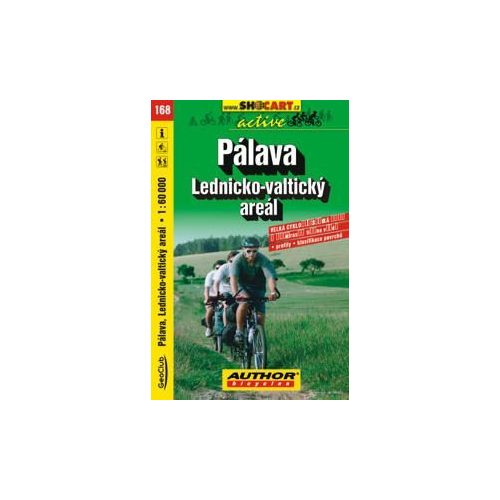 Palava, Lednicko-Valticky areal - SHOCart kerékpártérkép 168