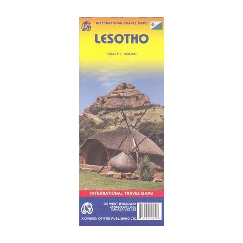 Lesotho térkép - ITM