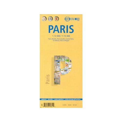 Párizs térkép - Borch