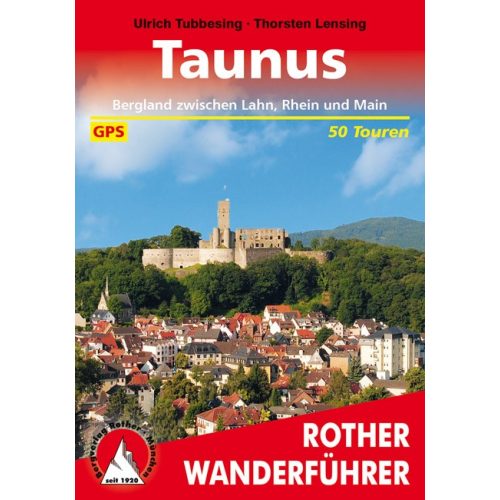 Taunus, német nyelvű túrakalauz - Rother