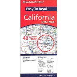 Kalifornia térkép - Rand McNally