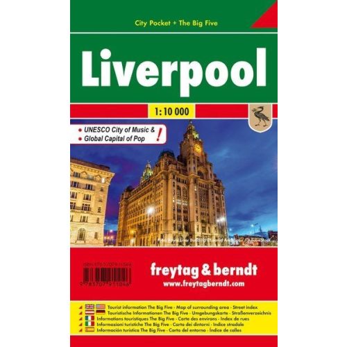 Liverpool, pocket map - Freytag-Berndt
