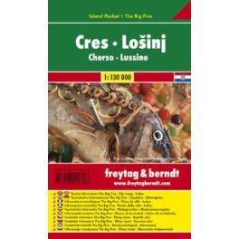 Cres, Lošinj zsebtérkép - Freytag-Berndt