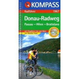 Donauradweg : Passau-Wien-Bratislava - Kompass RWF 1967 