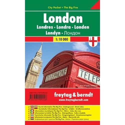 London, pocket map - Freytag-Berndt