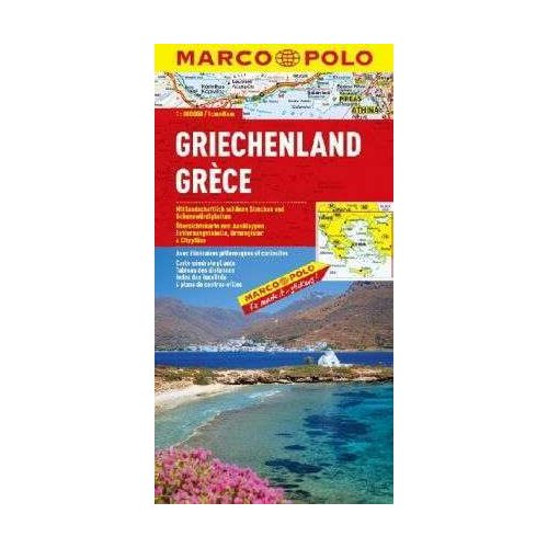 Görögország térkép - Marco Polo