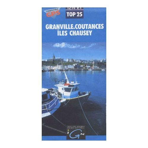 Granville / Coutances / Iles Chausey - IGN 1214ET