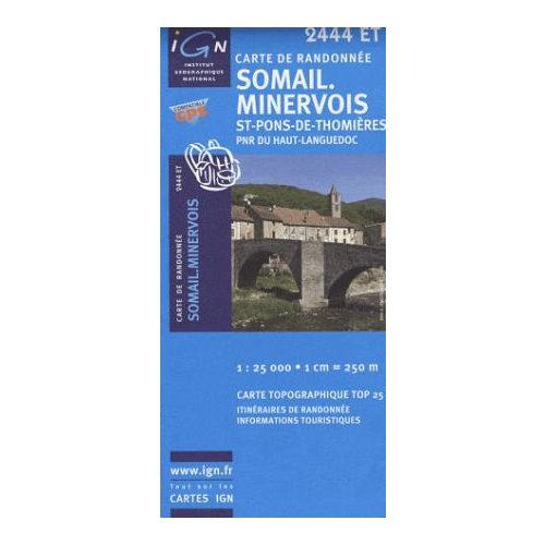 Somail / Minervois / St-Pons-De-Thomières - IGN 2444ET
