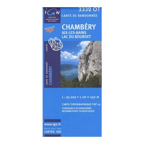 Chambéry / Aix-les-Bains - IGN 3332OT