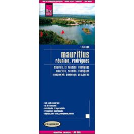 Mauritius, Réunion és Rodrigues térkép - Reise Know-How