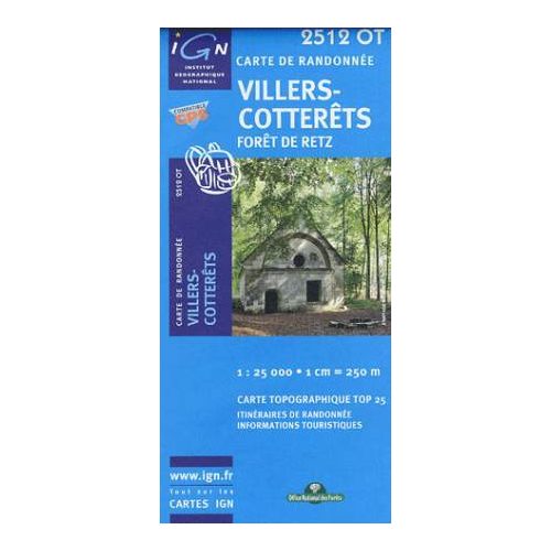 Villers-Cotterêts /Forêt de Retz - IGN 2512OT