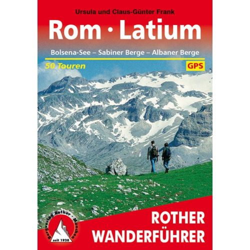 Rome & Lazio, hiking guide in German - Rother