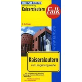 Kaiserslautern Extra várostérkép - Falk