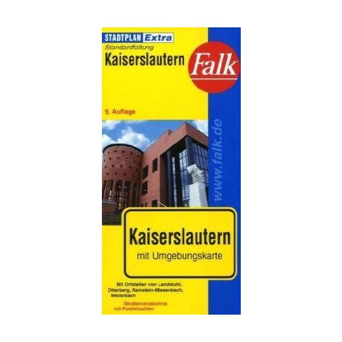 Kaiserslautern Extra várostérkép - Falk