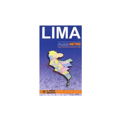 Lima és környéke térkép - Editorial Lima 2000