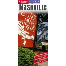Nashville laminált térkép - Insight
