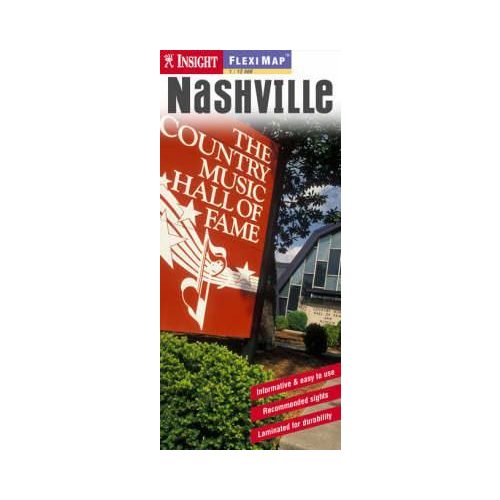 Nashville laminált térkép - Insight