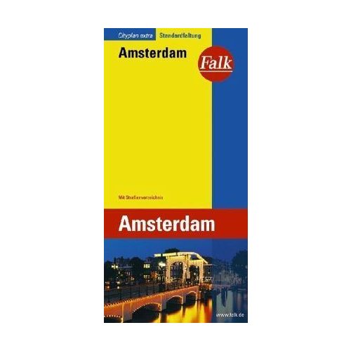 Amsterdam, city map - Falk Cityplan Extra