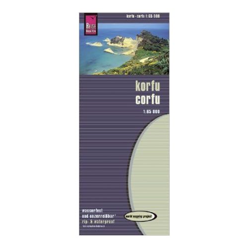 Korfu térkép - Reise Know-How