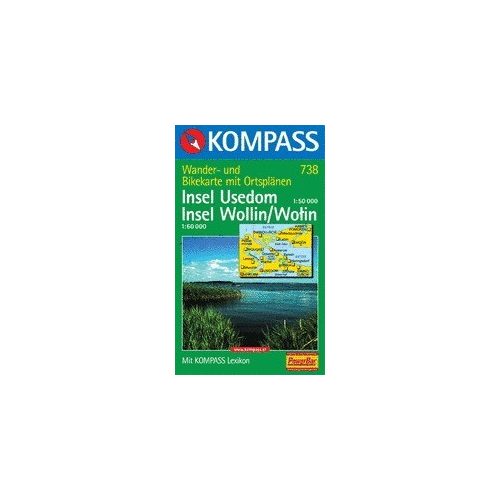 WK 738 Insel Usedom - Insel Wolin - KOMPASS